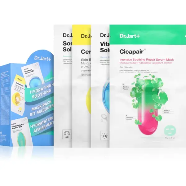 Dr. Jart+ Hydrating & Soothing Mask Kit set cadou