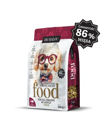 DR MALOU Hrană liofilizată rață cu dovleac 2x500 g