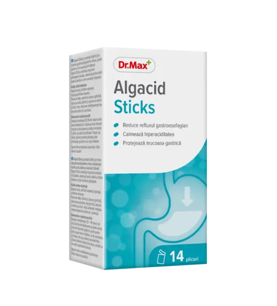Dr. Max Algacid Sticks, 14 plicuri