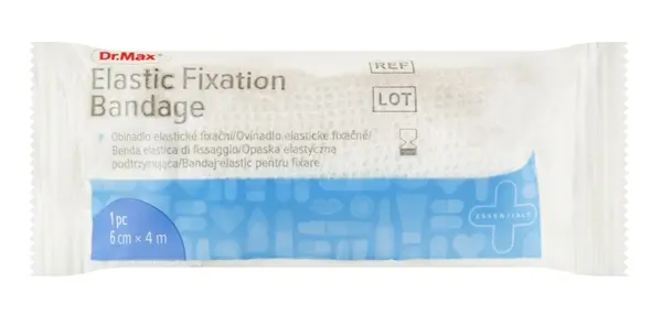 Dr. Max Bandaj elastic de fixare 6cm x 4m, 1 bucata
