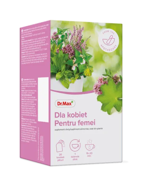 Dr. Max Ceai pentru femei, 20 plicuri