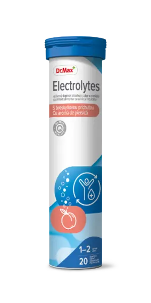 Dr.Max Electrolytes, 20 comprimate efervescente