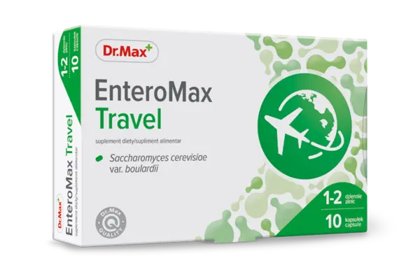 Dr. Max Enteromax Travel, 10 capsule