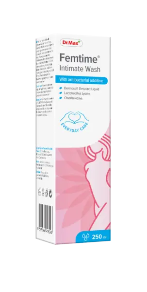 Dr. Max Femtime Gel intim antibacterian, 250ml
