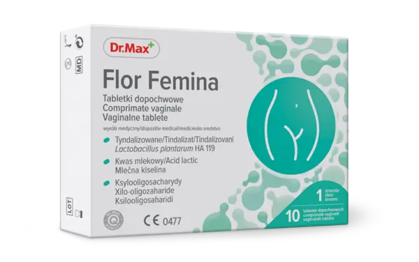 Dr. Max Flor Femina, 10 comprimate vaginale