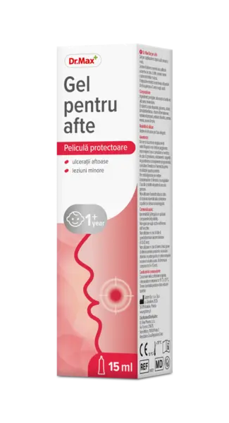 Dr. Max Gel pentru afte, 15ml