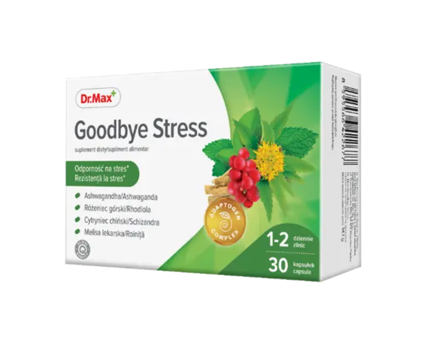 Dr. Max Goodbye Stress, 30 capsule