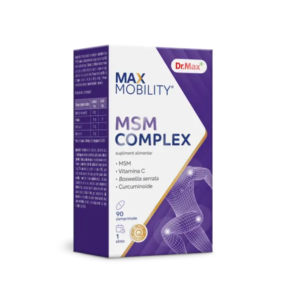 Dr. Max MSM Complex, 90 comprimate filmate