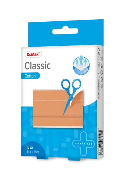 Dr. Max Plasturi sterili clasici 6-10cm, 10 bucati