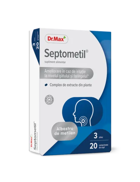 Dr. Max Septometil, 20 comprimate masticabile