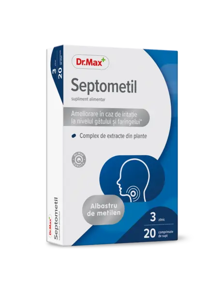 Dr. Max Septometil, 20 comprimate masticabile