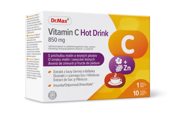 Dr. Max Vitamin C Hot Drink​, 10 plicuri