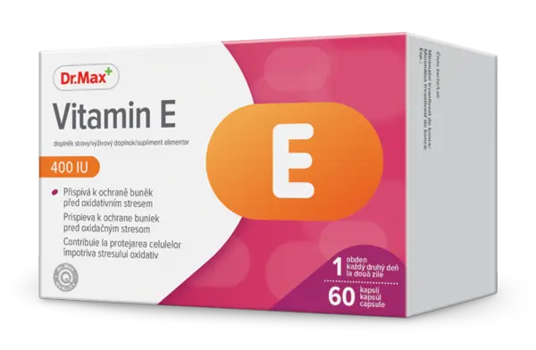 Dr. Max Vitamina E 400 UI, 60 capsule moi