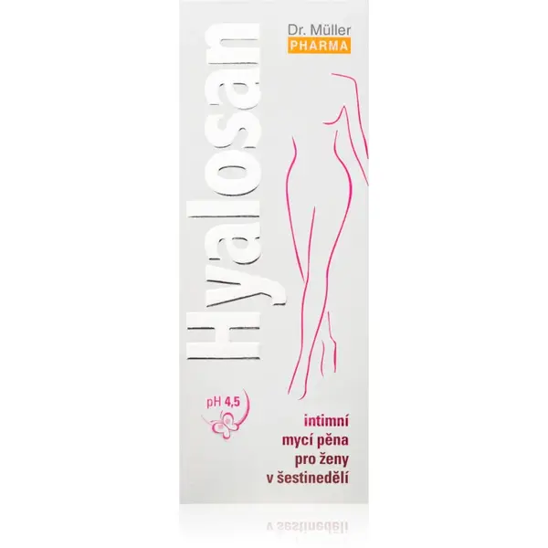 Dr. Müller Hyalosan spuma de curatat pentru igiena intima 150 ml