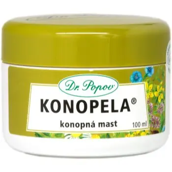 Dr. Popov Herbal ointments Konopela unguent din cânepă pentru piele uscata