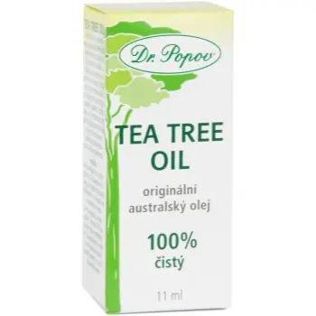 Dr. Popov Tea Tree Oil 100 % ulei din arbore de ceai, presat la rece cu efect antiseptic