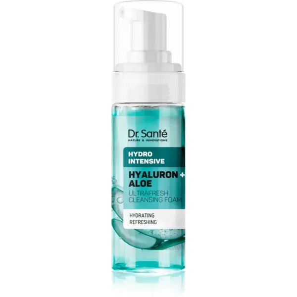 Dr. Santé Hydro Intensive Hyaluron + Aloe crema hidratanta pentru curatare pentru toate tipurile de ten 150 ml