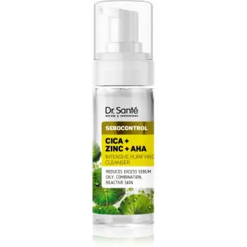 Dr. Santé Sebocontrol Cica + Zinc + AHA emulsie pentru curatare pentru ten gras