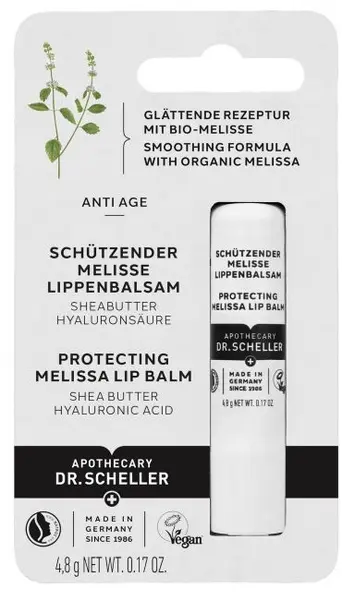 Dr. Scheller Balsam de buze protector cu balsam de lămâie, 4.8 g