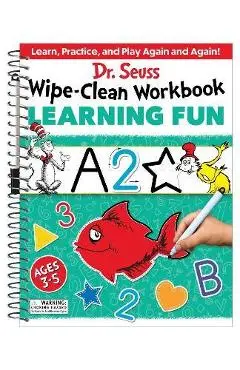 Dr. Seuss Wipe-Clean Workbook: Learning Fun: Activity Workbook for Ages 3-5 - Dr Seuss