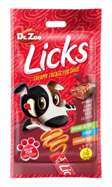 Dr Zoo Licks, recompense caini, Vita, 4x15 g