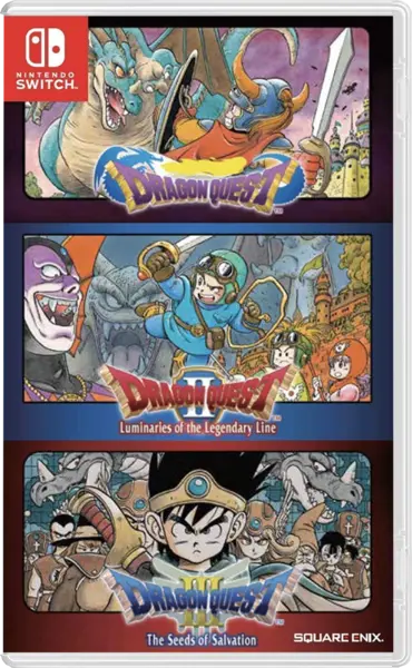 Dragon Quest I, II III 1, 2 3 Collection Нинтендо Суич