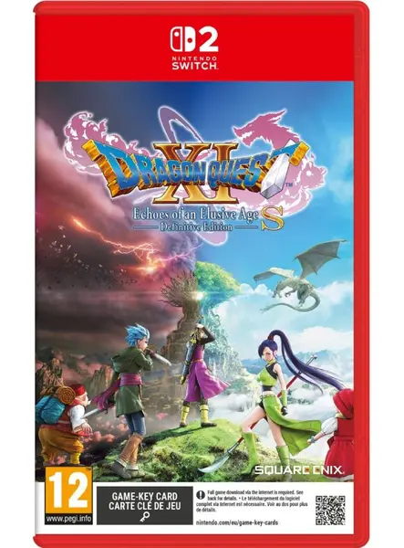 Dragon Quest Xi-s Echoes Of An Elusive Age Definitive Edition (game-key Card) Nintendo Switch|Xbox One|PC|PlayStation 4