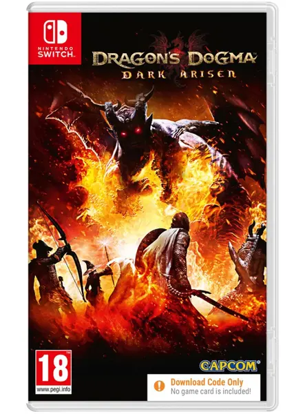 Dragon's Dogma Dark Arisen (code In A Box) Xbox One|PC|Nintendo Switch|Xbox 360|PlayStation 3|PlayStation 4