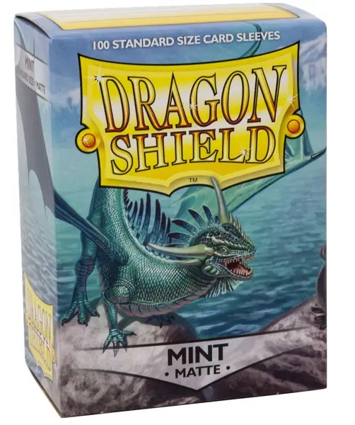 Dragon Shield Standard Sleeves - culoare menta, mat (100 buc.)