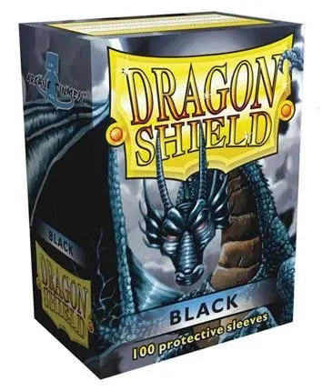 Dragon Shield Standard Sleeves - negre (100 buc.)