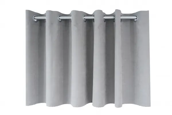 Draperie,Casa Deco Logistics, soft PETEK V43 CU INELE CAPSE CROM