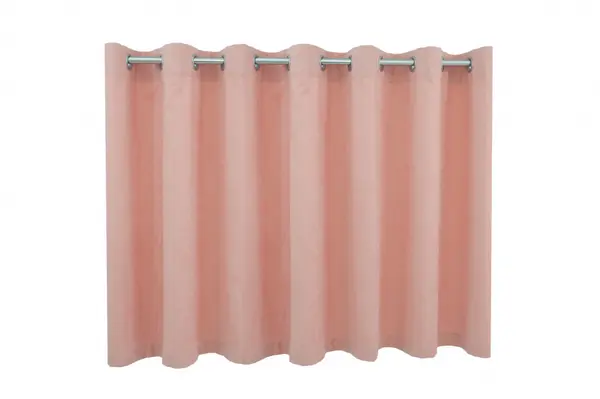 Draperie,Casa Deco Logistics, soft V-24 CU INELE CAPSE CROM