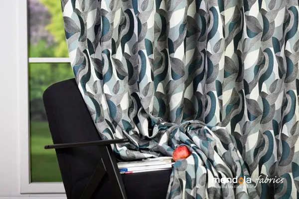 DRAPERIE CU REJANSA MENDOLA ARK albastru 08