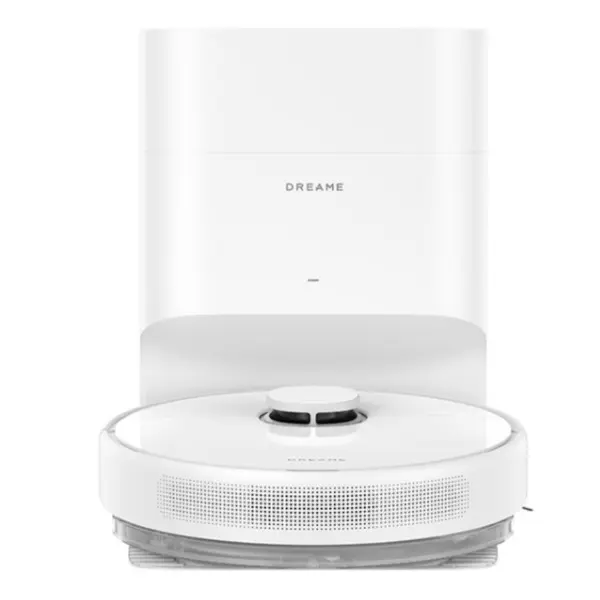 Dreame Robot de aspirare cu mop Dreame D10 Plus Gen 2 RLD32GD, mop rotativ, statie automata de golire 4 l, 6000Pa, rezervor praf 0.57 l, rezervor apa 0.235l, baterie 5200mAh, Alb