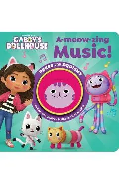 DreamWorks Gabby's Dollhouse: A-Meow-Zing Music! Sound Book - Pi Kids