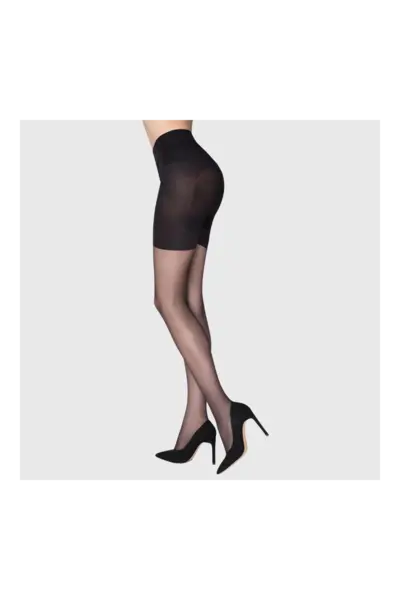 Dres modelator negru Silhuette 20 DEN