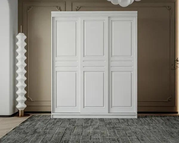 Dressing BD05 Alb 160x55x200 cm