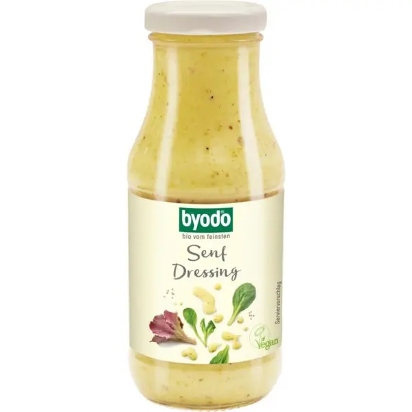 Dressing cu mustar pentru salate fara gluten, eco - 245 ml