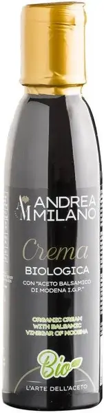 Dressing organic cu oțet balsamic de Modena, 150 ml, Andrea Milano