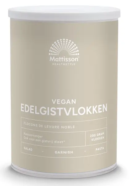 Drojdie nutritivă cu vitamineВ, 200 g, Mattisson Healthstyle