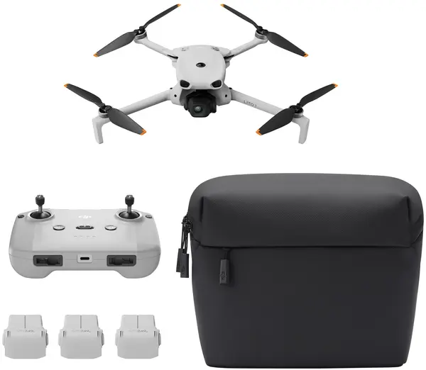 Dron DJI – Lito 1 Fly More Combo, RC-N3, gri
