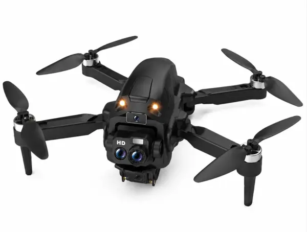 Drona Andowl GST69 cu camera 4K zbor stabilizat pana la 120 metri culoare neagra