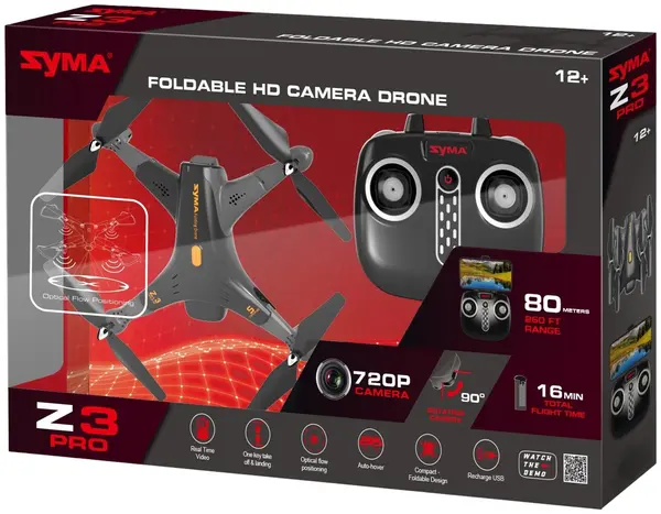 Dronă pliabilă radiocomandată Syma - Z3PRO, cu HD Camera