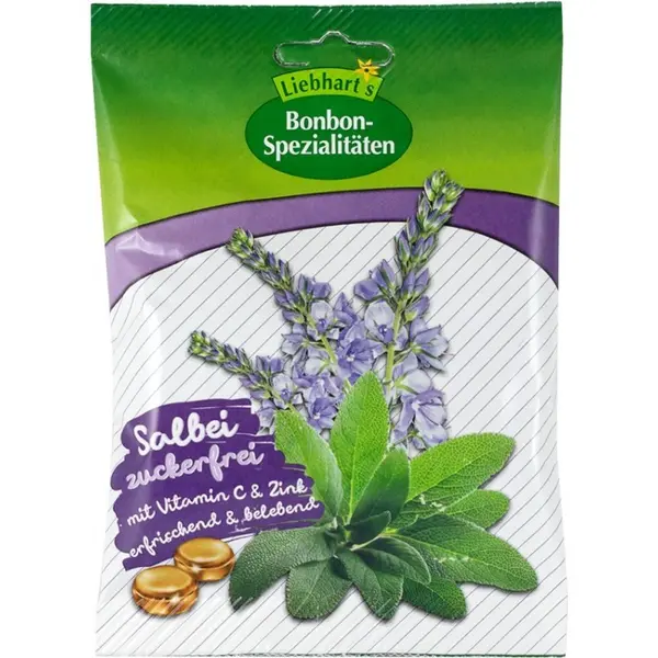Dropsuri BIO cu Salvie, fara Zahar, 50 g