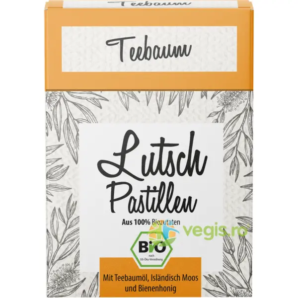 Dropsuri cu Tea Tree Ecologice/Bio 30g