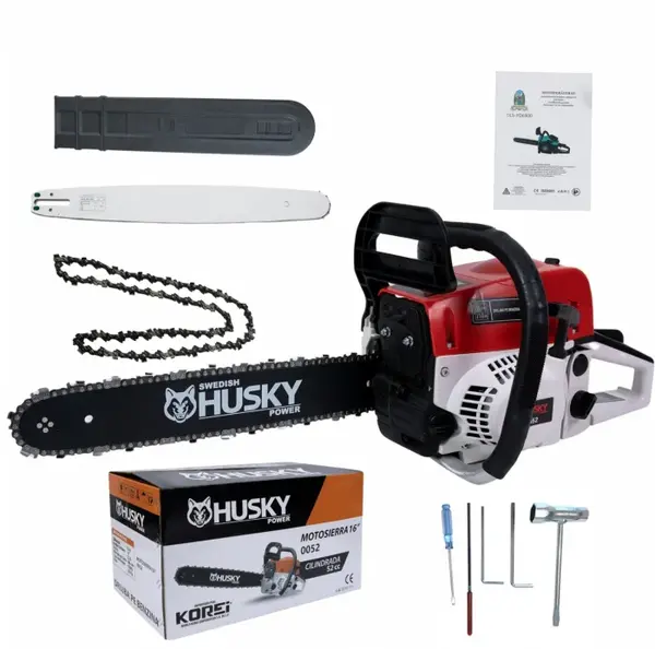 Drujba pe benzina Husky 0052, 52 CC, 4 Cp, lama 40 cm