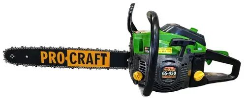 Drujba pe benzina ProCraft GS-450 52cc, 7CP, lama 40cm