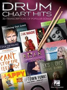 Drum Chart Hits - 30 Transcriptions Of Popular Songs, Paperback/***