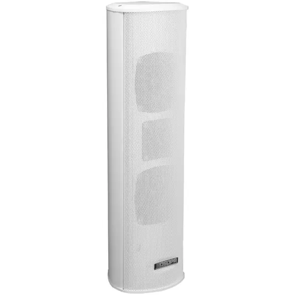DSPPA Boxa coloana 30W pe 100V DSPPA DSP255II, montaj ext / int, carcasa aluminiu, Waterproof, IP66, Alb