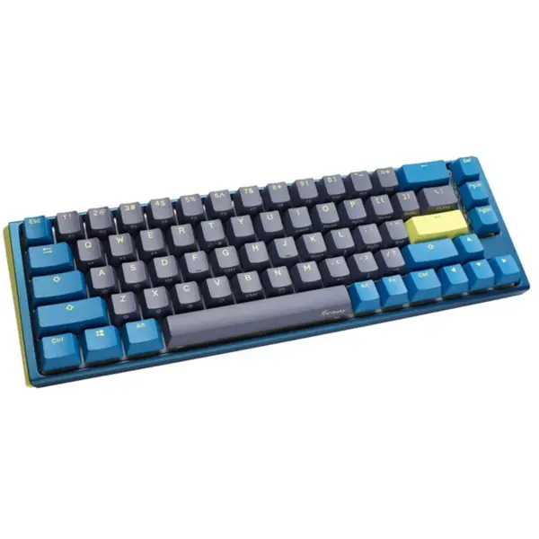 DUCKY Tastatura gaming Ducky One 3 Daybreak SF, iluminare RGB, switch-uri MX-Brown, Albastru
